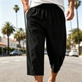 thumbnail image 2 of Men's Running & Training Shorts with Elastic Waist Pockets, Stretchy Quick Dry Lightweight Athletic Shorts, Casual Daily Gym Workout, Summer Essentials | JASKFLY,Black L, 2 of 9