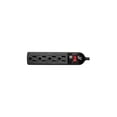 thumbnail image 3 of V7 4 Outlet Home and Office Surge Protector, Black, 3 of 7