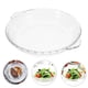 thumbnail image 3 of 8 Inch Glass Pie Plate Pie Baking Dishes Transparent Microwave Oven Plate for Household Kitchen, 3 of 4