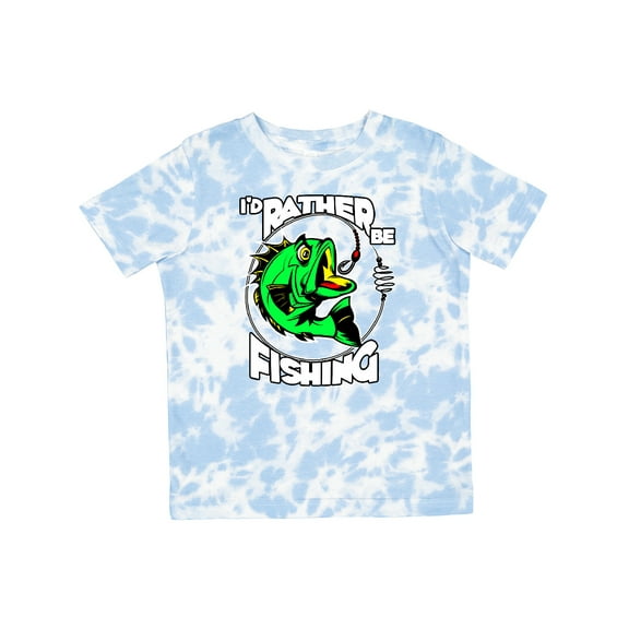 Inktastic I'd Rather Be Fishing Boys or Girls Toddler T-Shirt