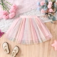 thumbnail image 4 of Jalioing Girls Cute Tulle Skirts Layered Dance Dress Skirt Girls Kids Elastic Waist Ruffle Princess Skirt Dancewear, 4 of 9