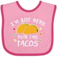 thumbnail image 3 of Inktastic I'm Just Here for the Tacos Cinco De Mayo Boys or Girls Baby Bib, 3 of 4