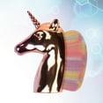 thumbnail image 1 of WRITWAA 1Set Make Up Brushes Unicorn for Ladies in Golden Color with Practical Design, 1 of 8