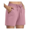 thumbnail image 1 of Women's Athletic Shorts Drawstring Elastic Waist Lounge Running Shorts with Pockets, 1 of 6