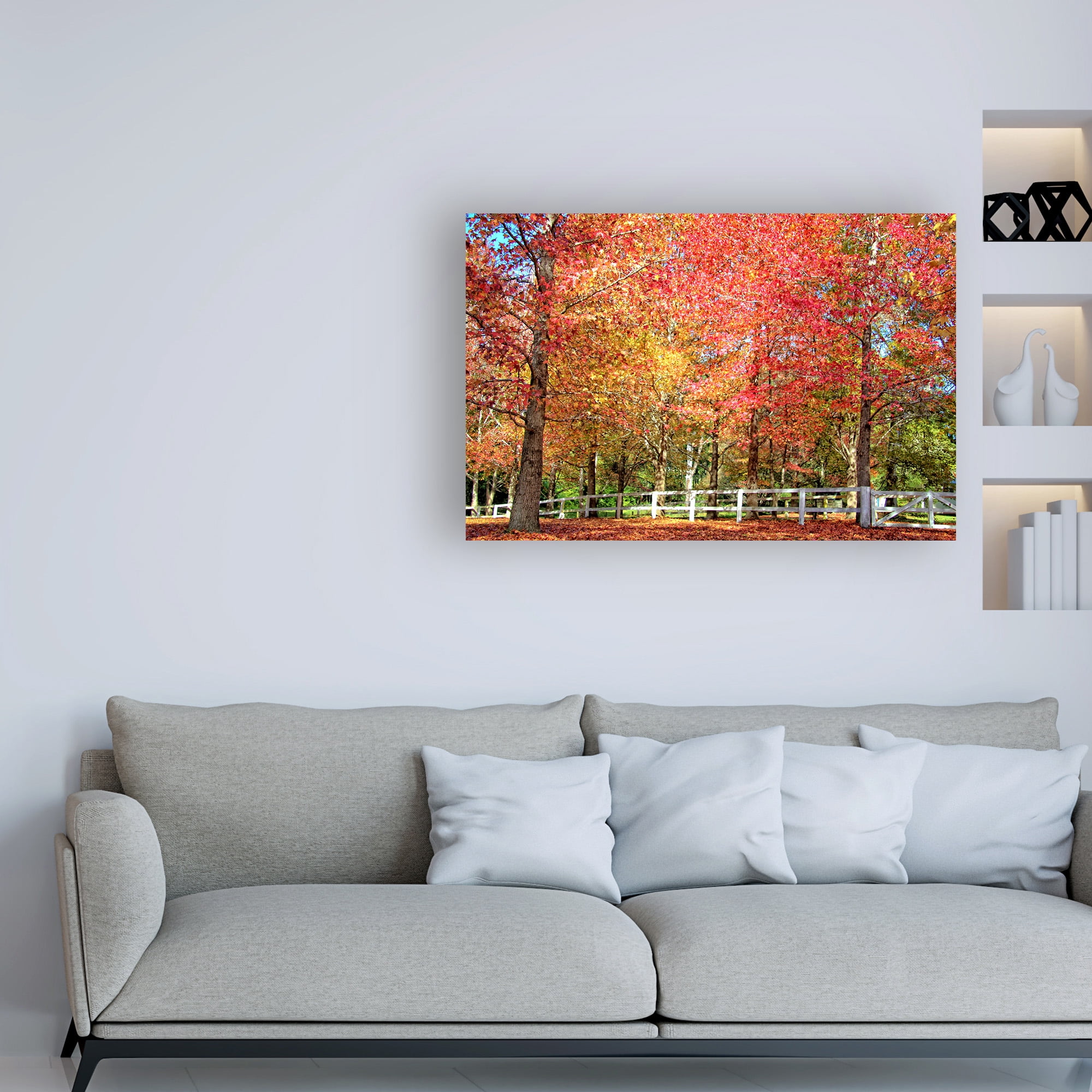 Trademark Fine Art 'BC Magic of Autumn' Canvas Art by Beata Czyzowska Young