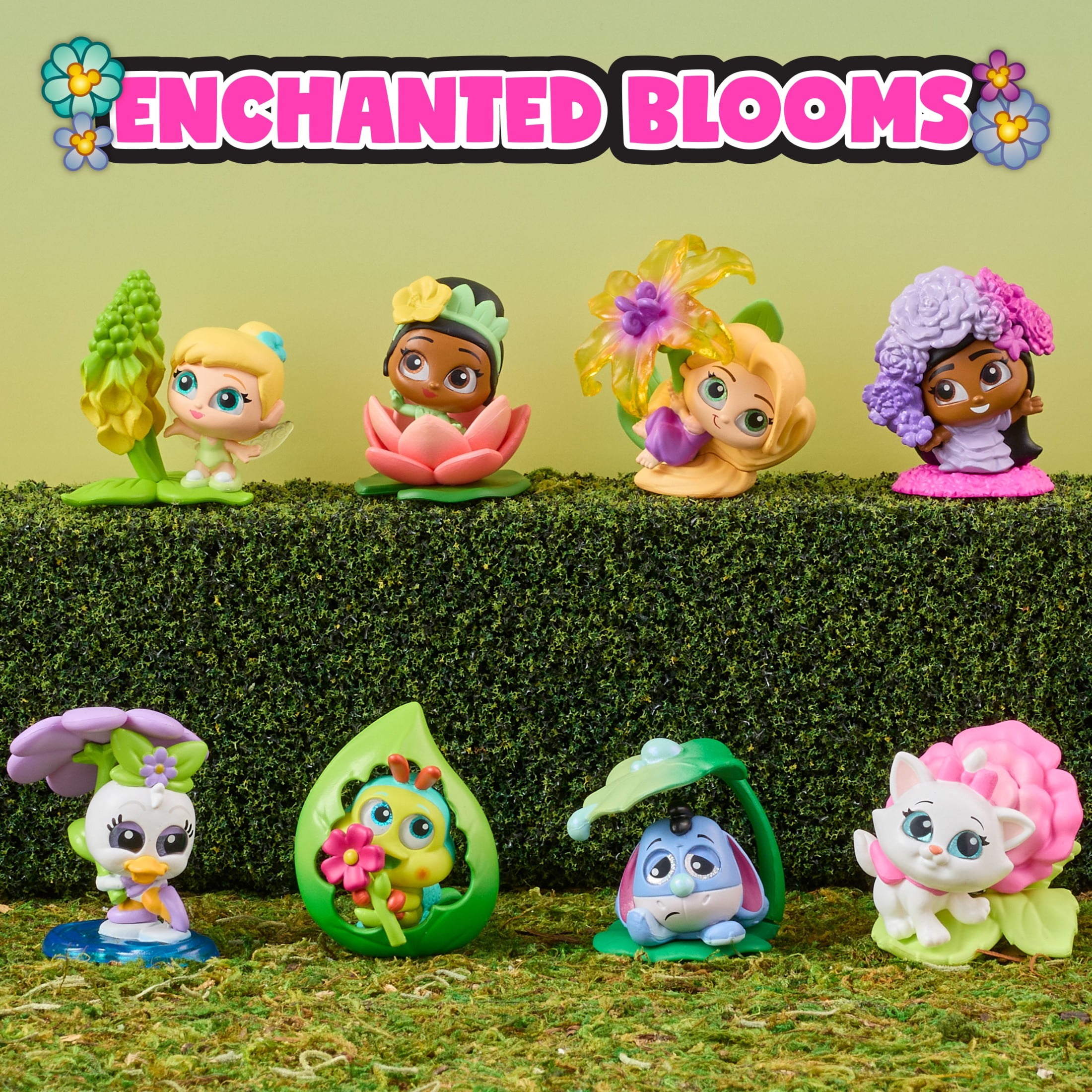 Disney Doorables In Full Bloom Multi Peek Series 15 - Mystery Floral Themed Mini Figures, Assemble and Display, Collectible Disney Surprise Toy, For Collectors, Kids Toys for Ages 5 Up