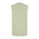 thumbnail image 5 of chaqueta de traje de verano para mujer trabajo casual sin mangas con cuello en v solo botón chaleco de traje de color sólido verde menta / s, 5 of 9
