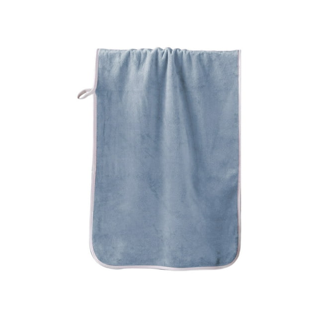 Vwrxbz Soft Bath Towel Highly Absorbent Polyester Fast Drying Lint Free for Bathroom