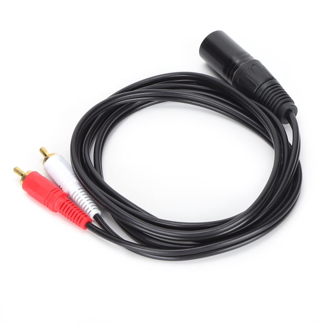 Cable de conexión de micrófono, cable de micrófono JORINDO XLR XL Rto RCA Cable de audio diseñado para profesionales