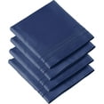 thumbnail image 3 of CGK Linens Extra Soft Pillowcases Set of 4 - Queen / Standard Size Hotel Luxury Breathable & Cozy 4-Piece Pillow Covers, Navy Blue, 3 of 7
