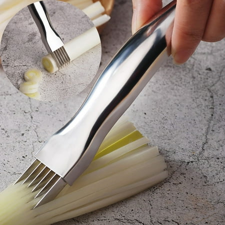 

Stainless Steel Chopped Green Kitchen Tool Slice Cutlery Vegetable Cutter Sharp Scallion Cutter Shred