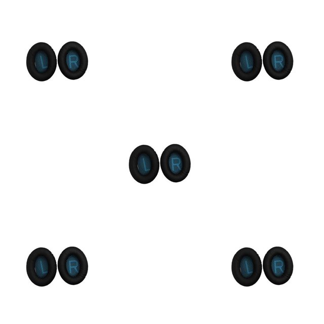 Inteprter 2 almohadillas para los oídos, accesorios profesionales para jugadores de juegos montados en la cabeza, reemplazo para auriculares Type2 NO2