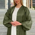 thumbnail image 3 of Aayomet Spring Dress Abaya Solid Dress Dress Under Dress Casual Womens Sleeveless Women's Casual Dress,White M, 3 of 4