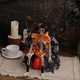 thumbnail image 4 of Estatua de Calabaza de Esqueleto de Halloween, Escultura de Resina Decorativa de Terror para Porche de Tienda., 4 of 5