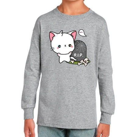 

Cute Kitten W Ghost Long Sleeve Toddler -Image by Shutterstock 3 Toddler