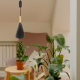 thumbnail image 6 of FSLiving Downlight, Plant Growing Light with E26 Base, 24 Hour Timer, Auto On, Full Spectrum, 4500K, 10W LED, Bulb Included, Auto On/Off Time, Adjustable Cord Length, Hanging Lamp, 3 Piece, 6 of 8