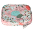 thumbnail image 4 of Bolsa de almacenamiento impermeable tela Oxford lirio rosa portátil uso diario DIY bolso de almacenamiento de ganchillo, 4 of 12