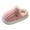Pink, variant on Winter Simple Fashionable Versatile Girls And Boys Toddler Cotton Slippers Little Kid Big Kid Vertical Texture Warm And Non Slip Home Plush Cotton Shoes Indoor House Kid Bunny Shoes Girls Foam Slipper