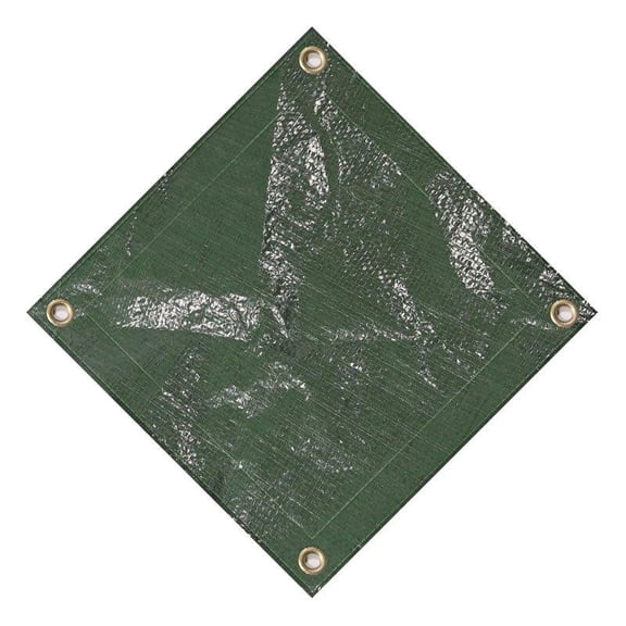 Polarshield Rip-Stopper 15' Round Above Ground Pool Winter Cover, 20 Year Warranty, Green RIG15