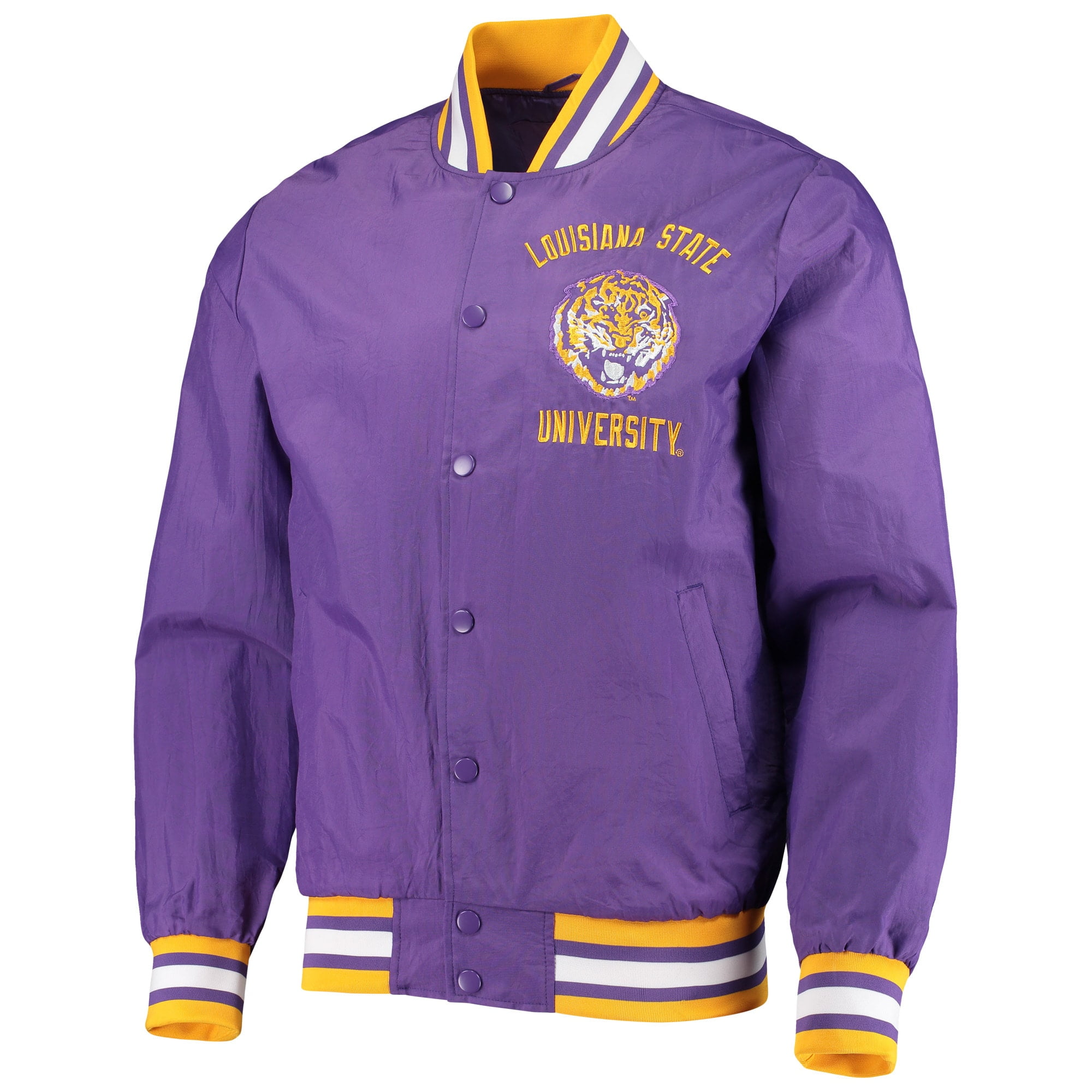 lsu pullover windbreaker