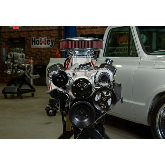 Holley 20-240 Holley Small Block Chevy Mid-Mount Complete Accessory System