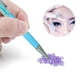 thumbnail image 2 of (Azul) Bolígrafo Punto Diamante Azul Nueva Pegatina Condensador Doble Cabezal Bolígrafo Cuadrado Y, 2 of 9