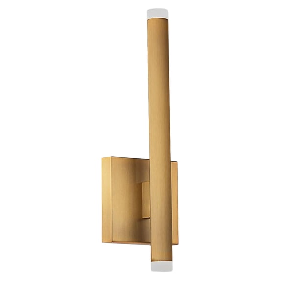 Dainolite 10W Wall Sconce, AGB with WH Acrylic Diffuser