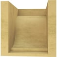thumbnail image 4 of 7"W x 7"D x 7"H Wide Van Buren Rough Cedar Woodgrain TimberThane Corbel, Primed Tan, 4 of 6