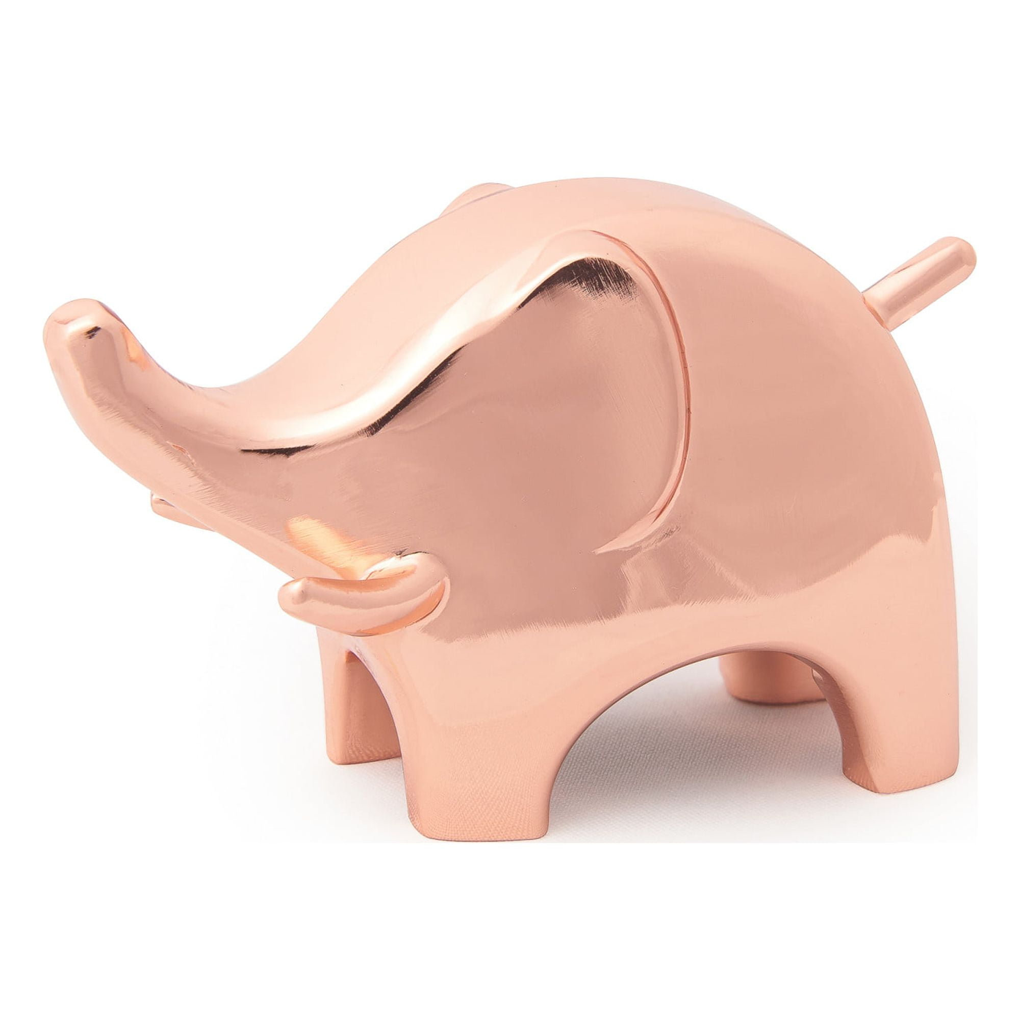 Rose gold elephant ring holder new arrivals