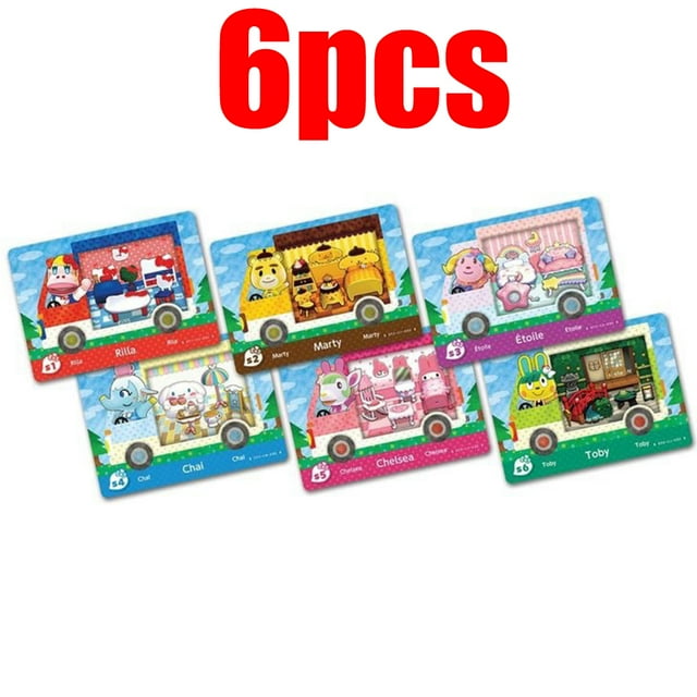 Various Amiibo Card Hot Game Animal Crossing: New Horizons Various cute roles NS Switch 3DS Game Set fun Collect Mini NFC Cards