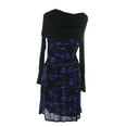 thumbnail image 2 of kensie women's cowl neck long sleeve dress, 2 of 2