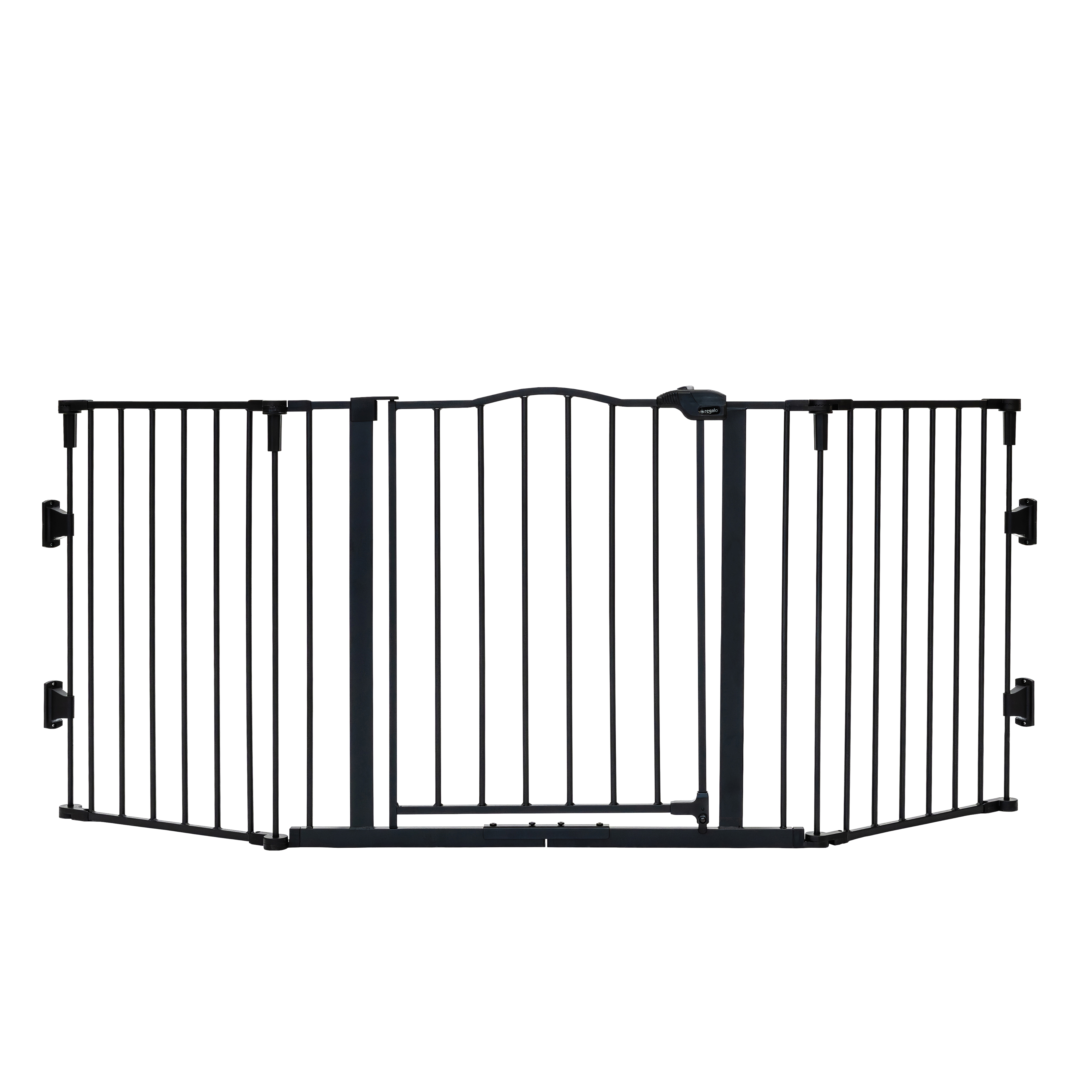 Regalo Deluxe Home Accents Widespan Gate, Black photo 5