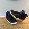 thumbnail image 1 of Size 8 - Jo r-dan Flight Club 91 Black Royal Orange (No Box), 1 of 6
