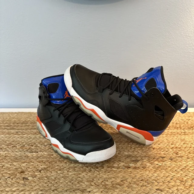 Size 8 - Jo r-dan Flight Club 91 Black Royal Orange (No Box)
