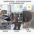 thumbnail image 6 of Joopin Photochromic Blue Light Blocking Glasses, Lightweight TR90 Frame, Anti-Glare, UV400 Protection for Men & Women Computer Gaming Driving Glasses, 6 of 9