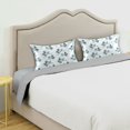 thumbnail image 5 of Haosy Satin Pillowcase for Hair and Skin Standard Cooling Silk Pillow Case with Envelope Closure Mallard Ducks on Water 20"x30", 5 of 9