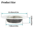 thumbnail image 3 of Stainless Steel Kitchen Sink Strainer Drain Filter with Wide Rim, Fine Mesh Catcher for Food Scraps And Debris, Easy to Clean Dishwasher Safe Drain Protector Harlik, 3 of 6