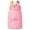 Pink, variant on Lshylf Crown Design 360ml Cute Pet Glass Cup Portable Animal Water Cup For Daily Use,Blue,5.71*3.15 in