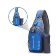 thumbnail image 1 of Mochila Banano Cross Bandolier impermeable azul, 1 of 6