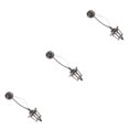 thumbnail image 2 of Vogacara Mini House Ceiling Lamp Black Indoor Gift Home Light Battery Toys Operated Outdoor Chandeliers LED Decoration Fashionable Type1 NO1, 2 of 6