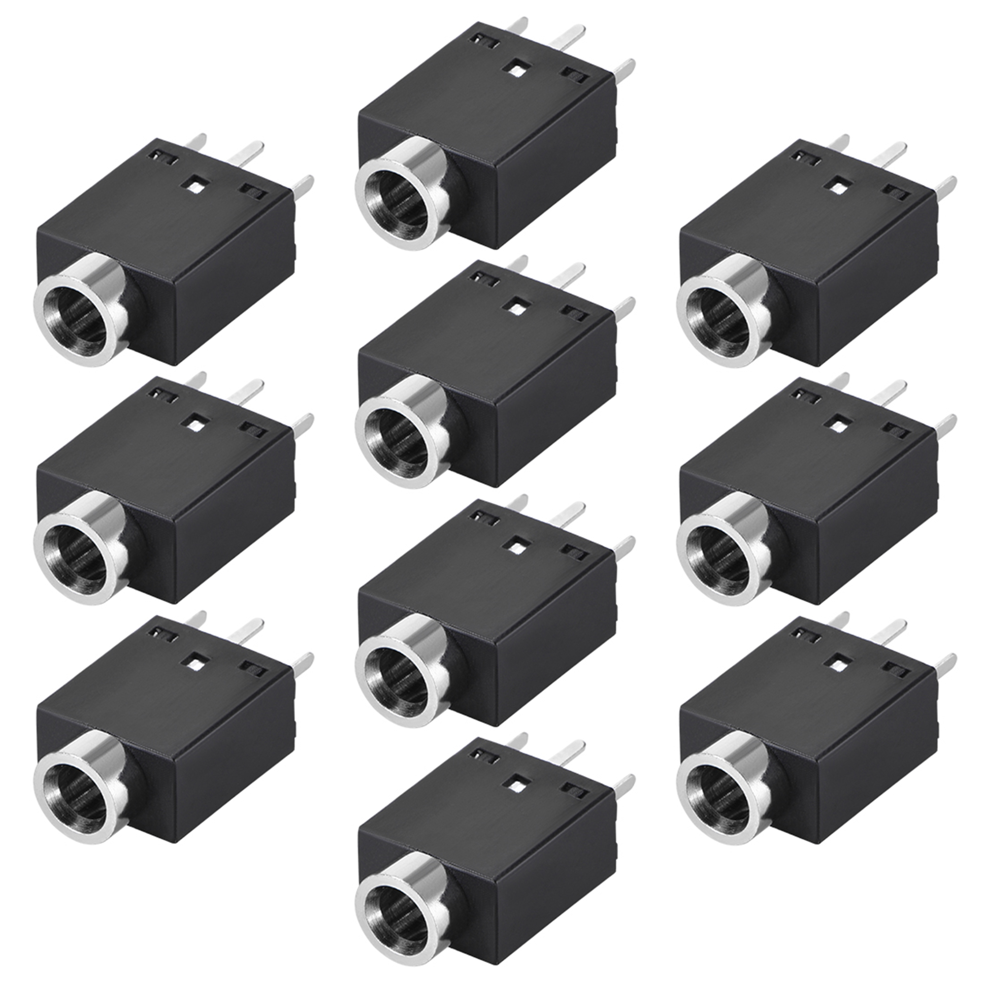 3.5 mm Audio Jack Connector PCB Mount Female Socket 8Pin PJ-393