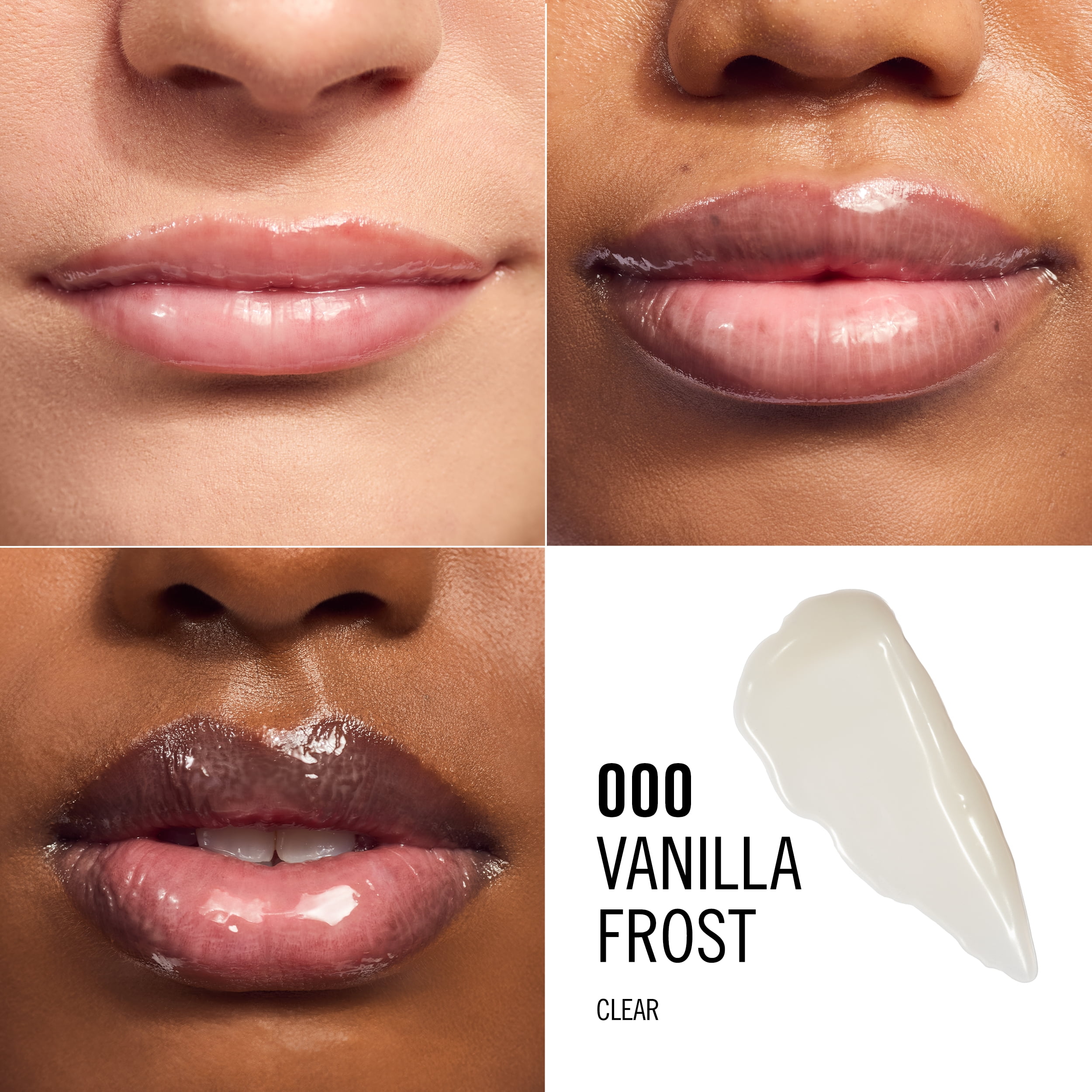 RIMMEL Oh My Gloss! Butter Me Up, 000 Vanilla Frost, 0.5 fl oz