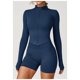 thumbnail image 4 of Chaqueta de Yoga for mujer, chaqueta de Yoga deportiva for correr al aire libre con cremallera, chaqueta de manga larga, ropa de Yoga de secado rápido for niñas, 4 of 6