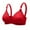 Red, variant on Utoimkio High Support Wireless Bras for Women Full Coverage Comfort Breathable Push Up Bras for Women No Underwire Everyday Bras