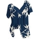 thumbnail image 1 of Blusas de Manga Corta para las Mujeres con Cuello en V Impreso Suéter Casual Top, Blusas para las Mujeres Casual, 1 of 4