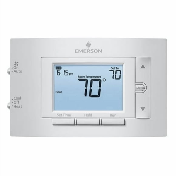 Emerson 1F83C-11PR Conventional (1H/1C) Programmable Thermostat, White