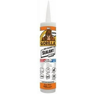 SILICONE CLEAR SEALANT CAULK ALL PURPOSE WATERPROOF 10OZ TUBE GORILLA  #108311