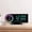 White Green, variant on LEDDigital Alarm Clock with 7 Color Display Temperature Show 5 Level Brightness Adjustment Dual Alarm Sleep Function USB Powered