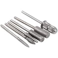 thumbnail image 3 of 12pcs/set Nail Drill Bits Sanding Bands File Kit 2.3mm (3/32in) Shank Diameter Grinding Head Grinding Polishing Shaping Machine Rotary Tool Kits, 3 of 7