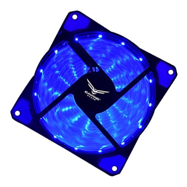Ventilador 120 Mm Led Pc Gamer Alto Flujo Atx Gabinete Colores Naceb Azul Naceb Technology NA-0919A